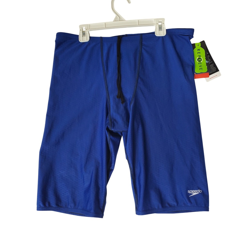 Speedo Mens Eco ProLT Swim Jammers Blue Peacoat Size 38 7052104401 NEW